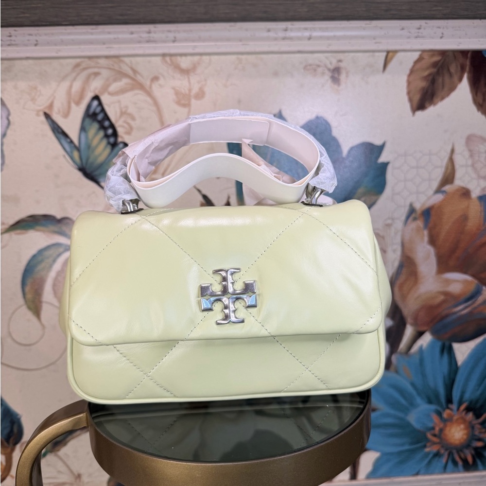 Tory Burch Kira Diamond Quilt Top Handle  Shoulder Bag